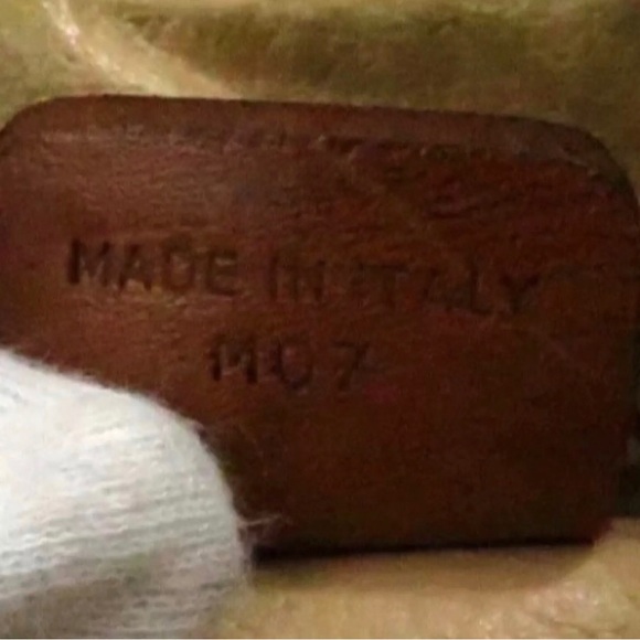 Auth CELINE Macadam PVC Leather Clutch Bag Made In Italy - Picture 10 of 11